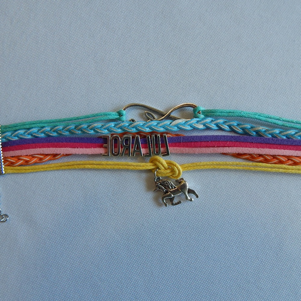 Lularoe Unicorn Love Bracelet - Picture 6 of 7